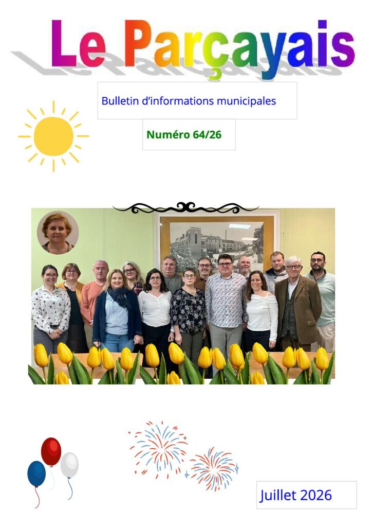 Couverture de Bulletin municipal mi-2026